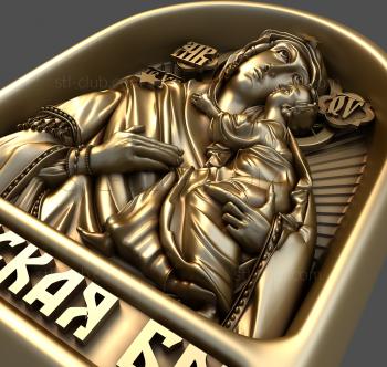 3D model Tolgskaya Mother of God (STL)